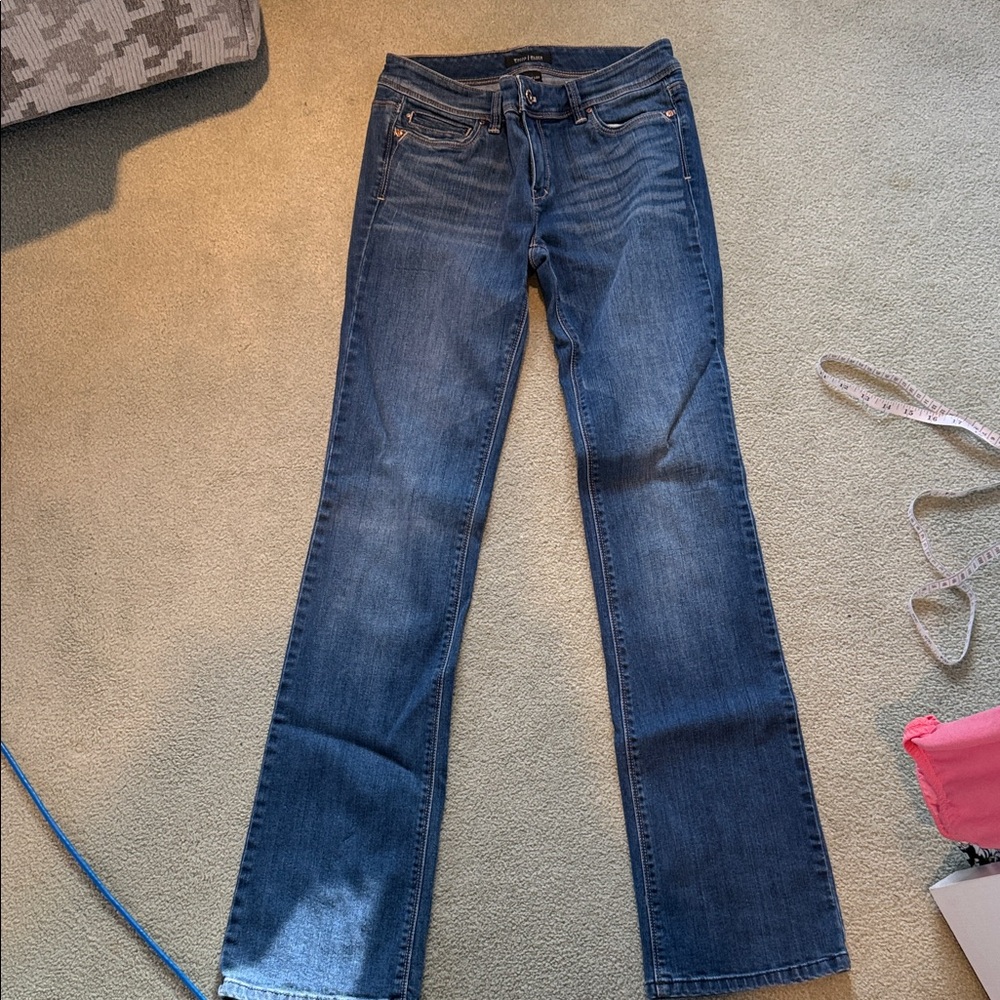 WHBM Bootleg Jeans size 2 Regular Length